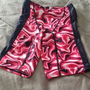 Dolfin Boys Swim Jammers - Red and Black